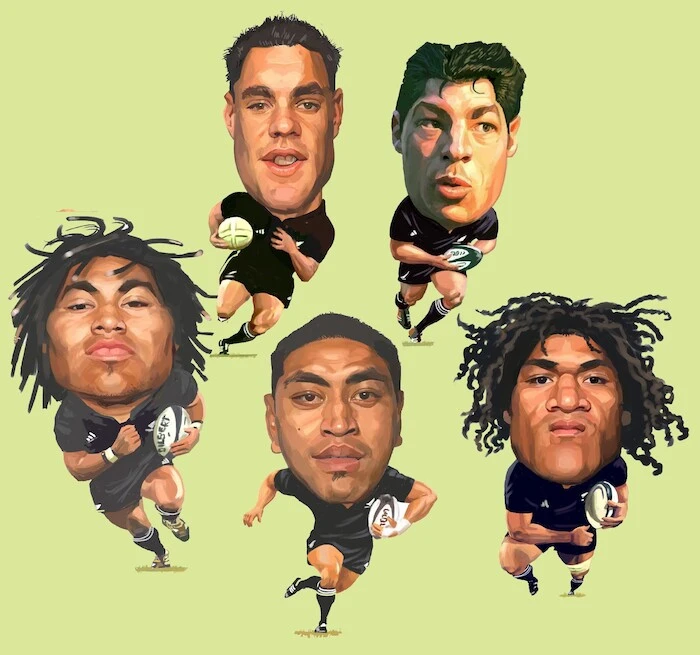 Webb, Murray, 1947- :All Black Tries [ca 28 November 2004]