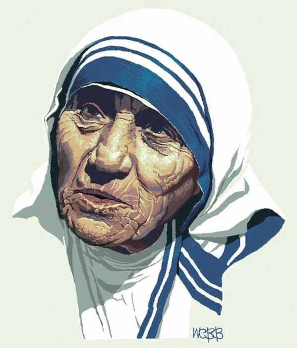 Webb, Murray 1947-:Mother Teresa. [ca 20 October 2003]