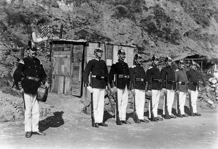 German internees on Somes Island