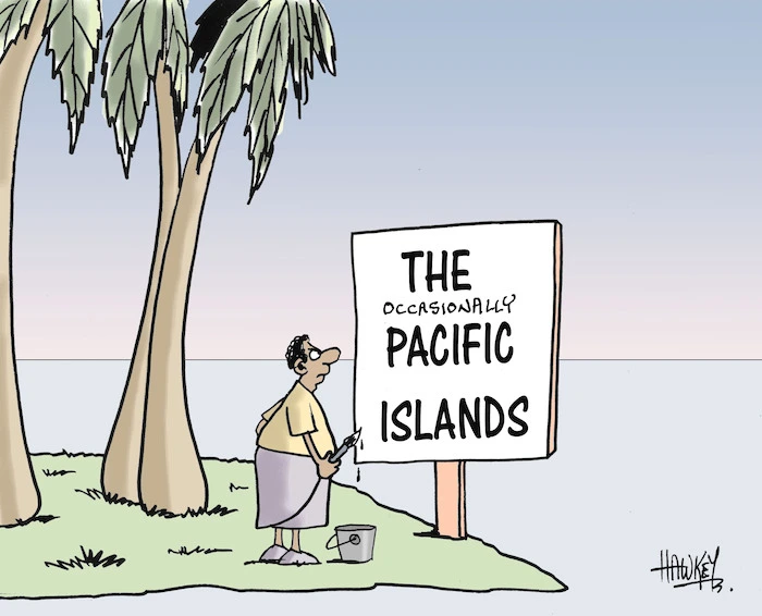 The 'occasionally' Pacific Islands. 20 November, 2006.