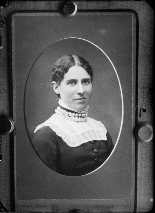 Cameo portrait of Lydia Myrtle Williams