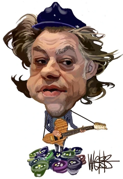 Sir Bob Geldof. 15 July, 2006.
