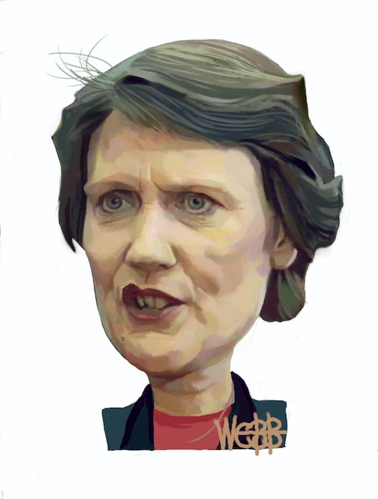 Webb, Murray, 1947- :Helen Clark (circa 1997-1999).