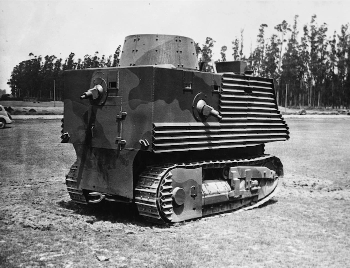 Tank designed by Robert Semple
