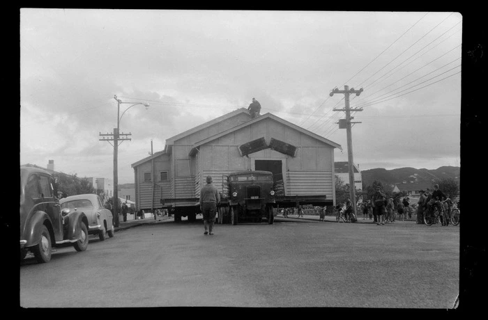 The physical relocation of St Paul's Anglican Church, Lower Hutt