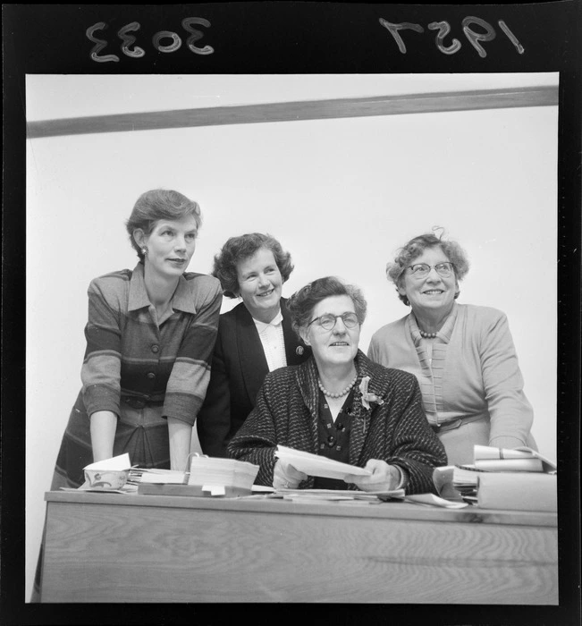 Members of the New Zealand Women Writers' Society