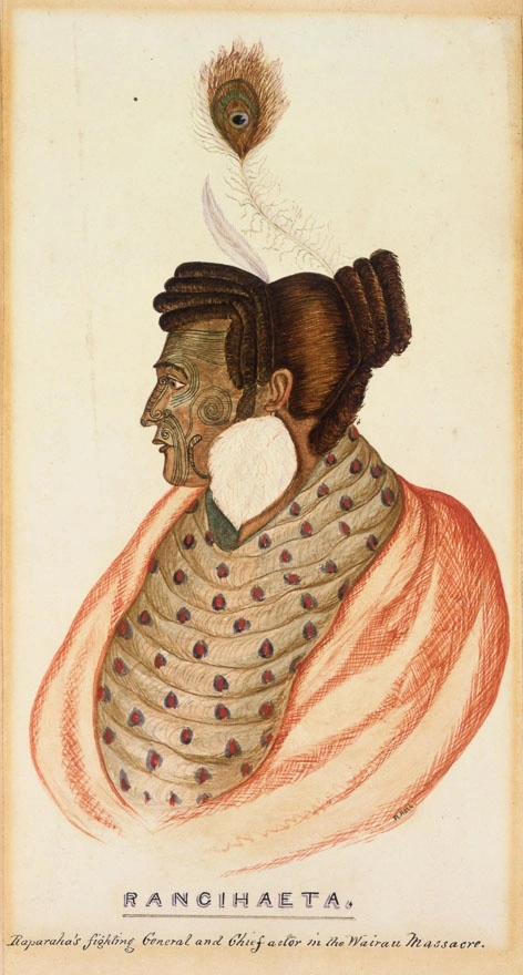 Studio portrait of Te Rangihaeata