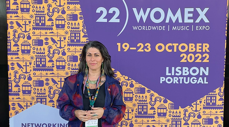 Feature - On Foreign Soil: Huia Hamon - WOMEX 2022, Lisboa