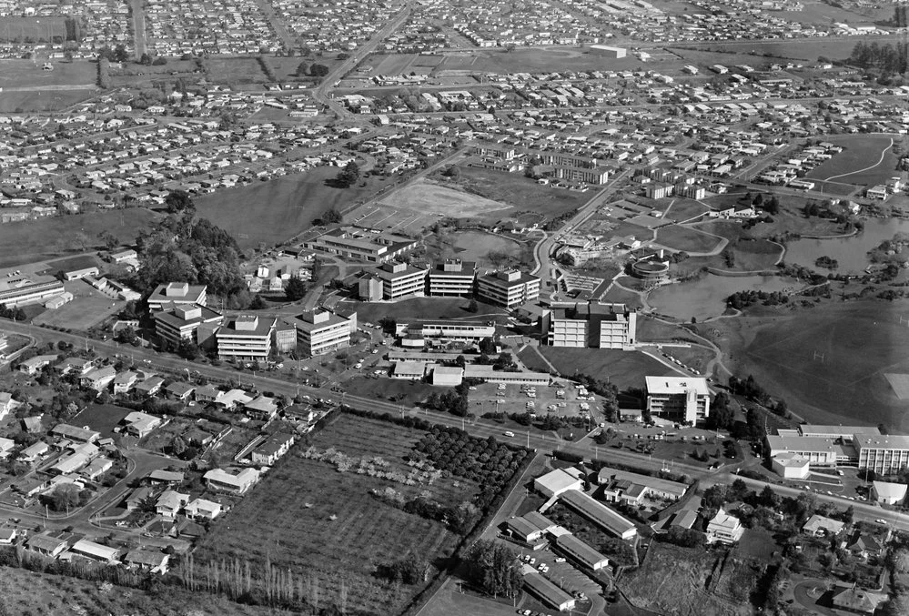 The University Campus looking west, 1979