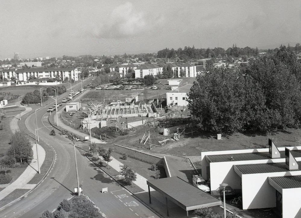 The Student Union Building under construction