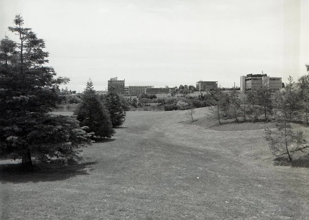 Campus grounds, 1977