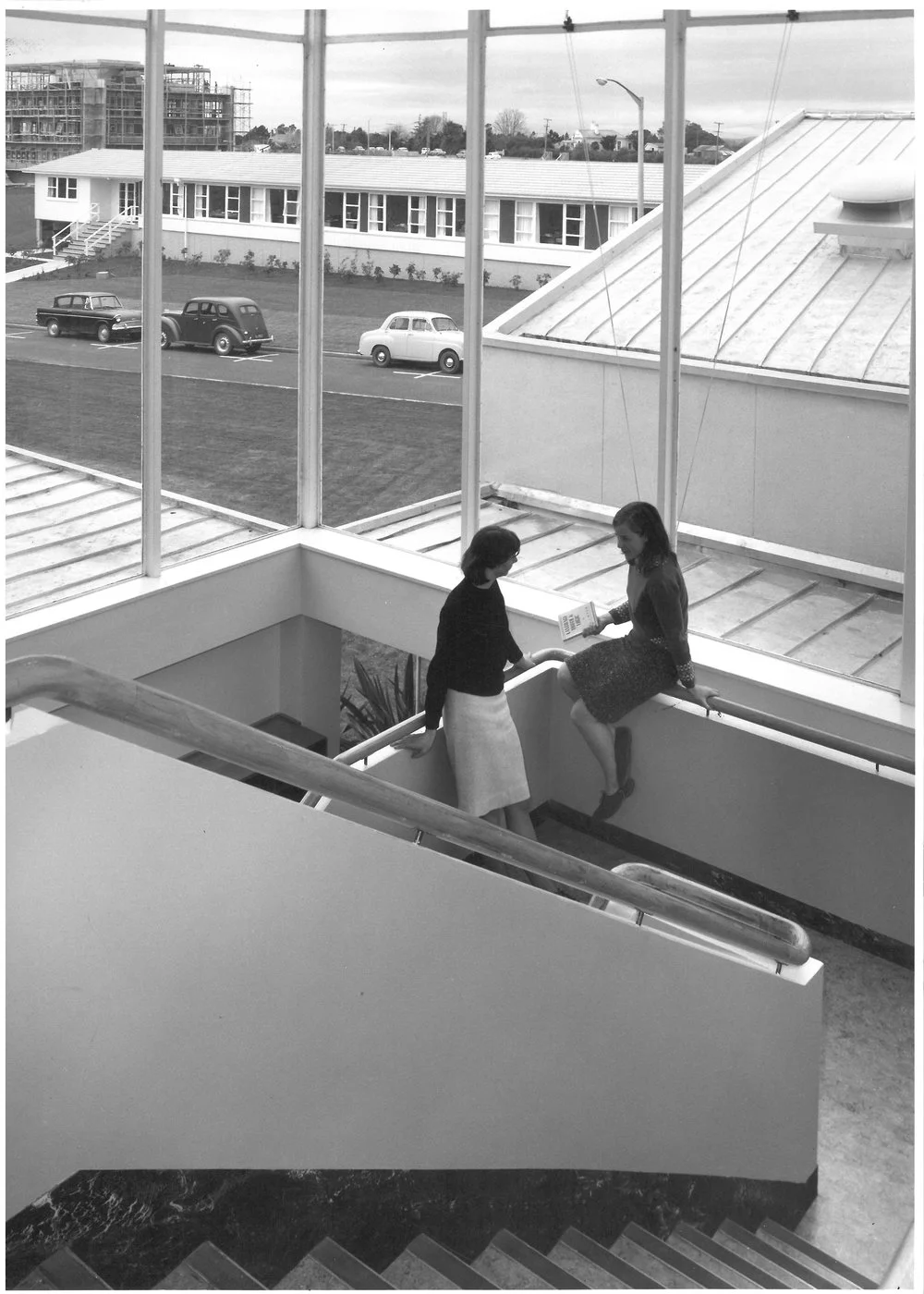 A Block Stairwell. 1966