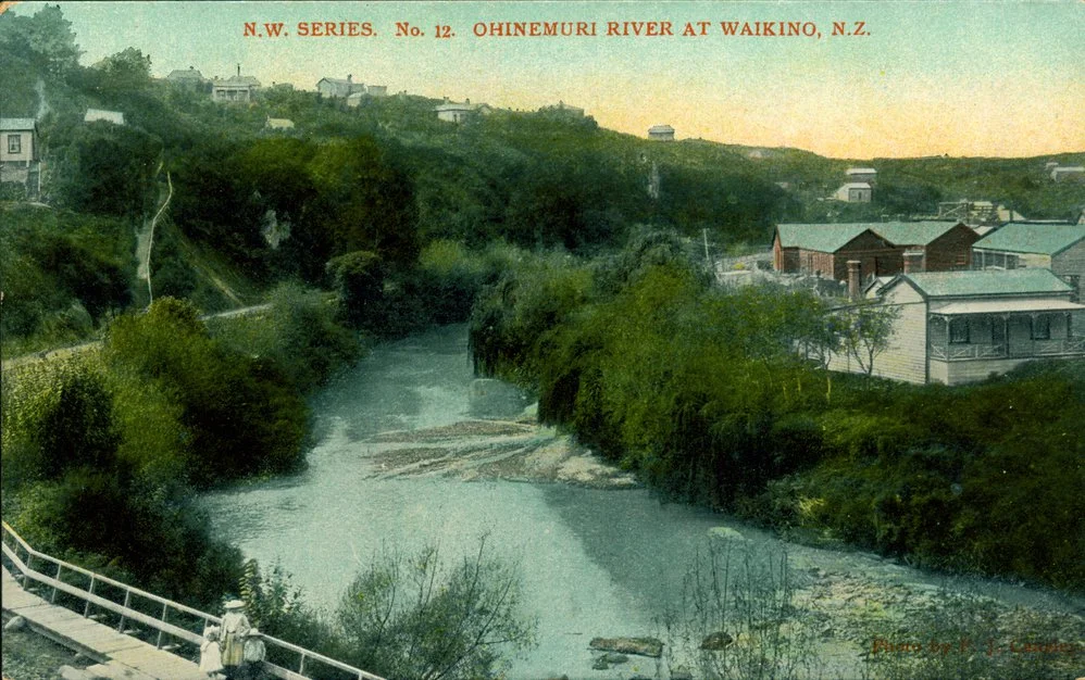 Ohinemuri River at Waikino, N.Z.