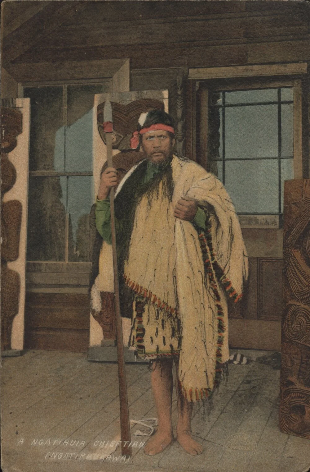 A Ngati Huia Chieftian, Ngati Raukawa.