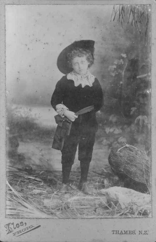 Capt. Mair's son, Brother of Hon. Mrs. Vane (Caption: John Gilbert Mair)