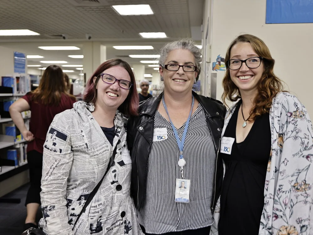 L-R: Paula Phillips, Kirsten Allan & Lauren Jones