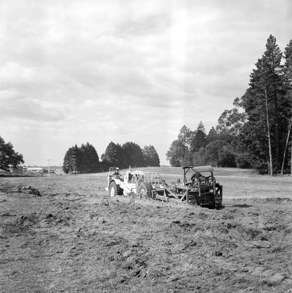 Yatton Park development work, 1961