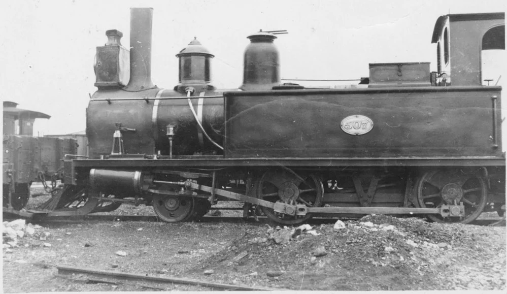 Railway engine 1920s