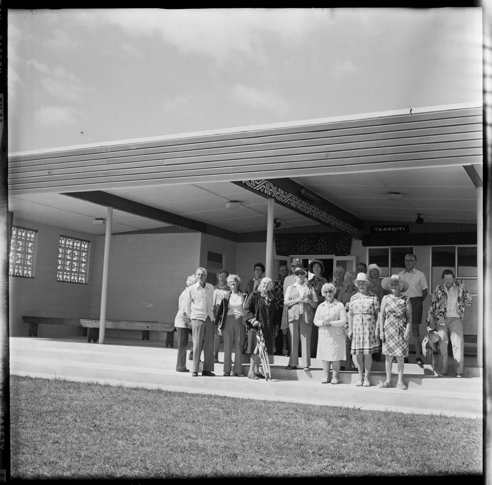 Tāpuiti wharenui, Hungahungatoroa marae, Matapihi.
