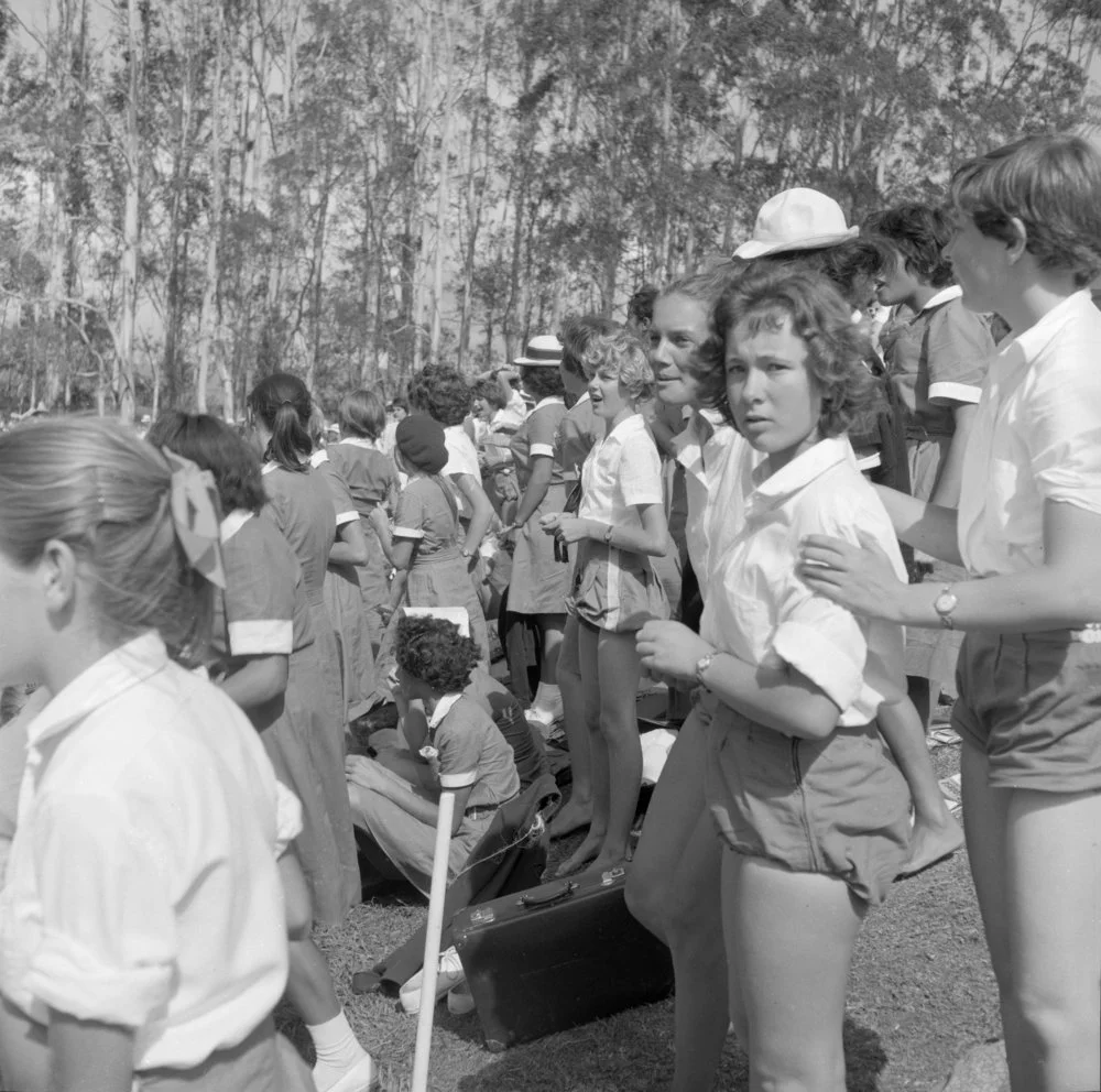 Tauranga Girls' College swimming sports, 1960