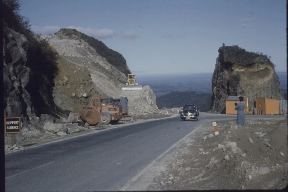 Kaimai Road, Kaimai ranges 1963