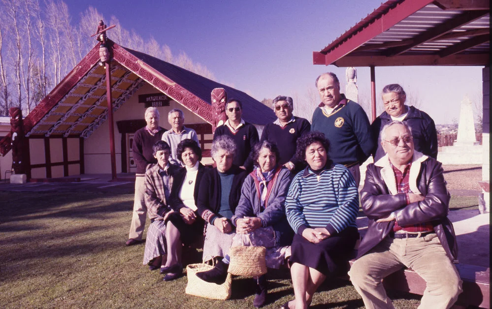 Descendants of Waikari marae