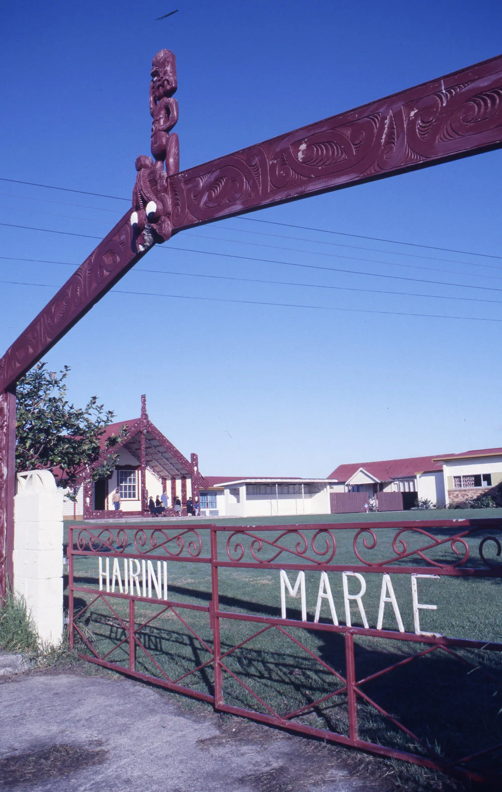 Waharoa at Hairini marae