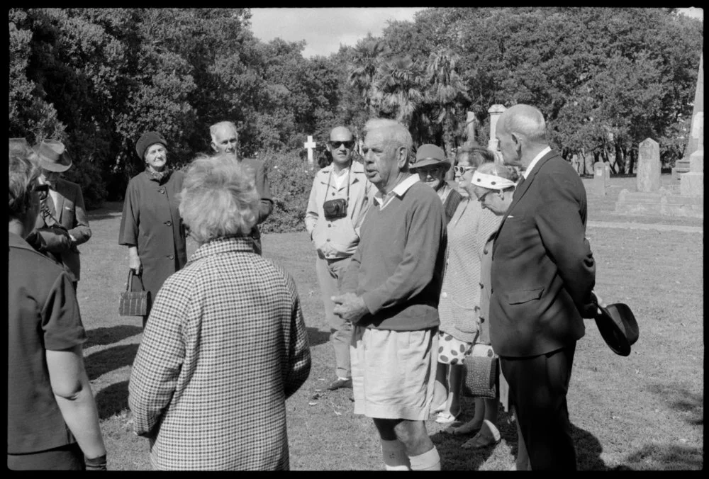Historical Society: Lionel Adams talking