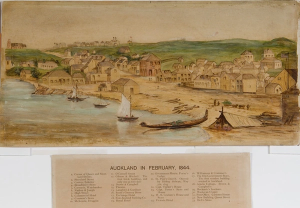 Auckland in February 1844.