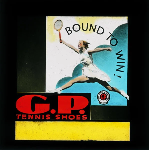 G.P. tennis shoes.