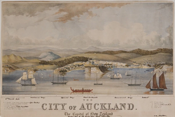 City of Auckland. The capital of New Zealand.