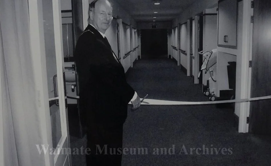 Mayor John Coles opening new wing at Lister Home