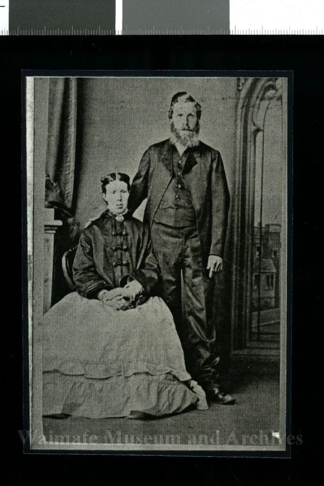 Dr Margaret Cruickshank's mother and father as an engaged couple