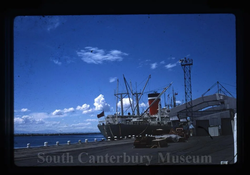 [Blue Star Line ship]