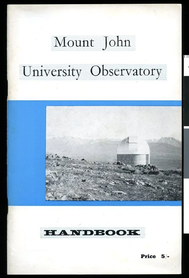 Mount John University Observatory handbook