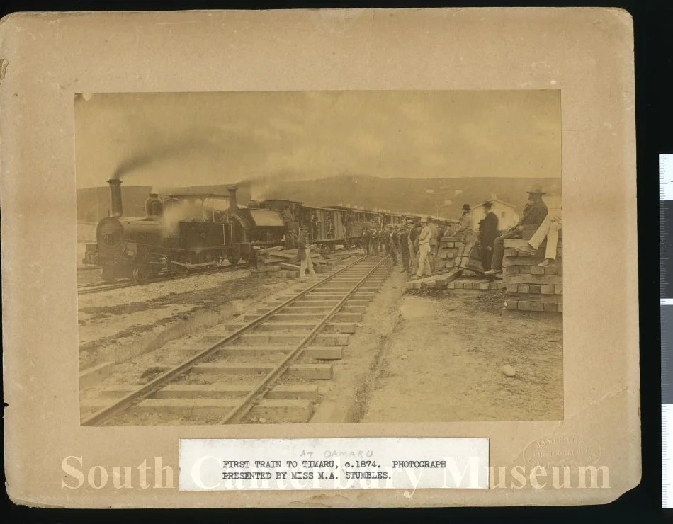 [Excursion train, Oamaru to Timaru]