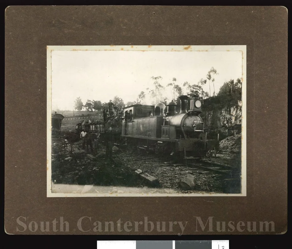 [Locomotive, Kings Quarries, Timaru]