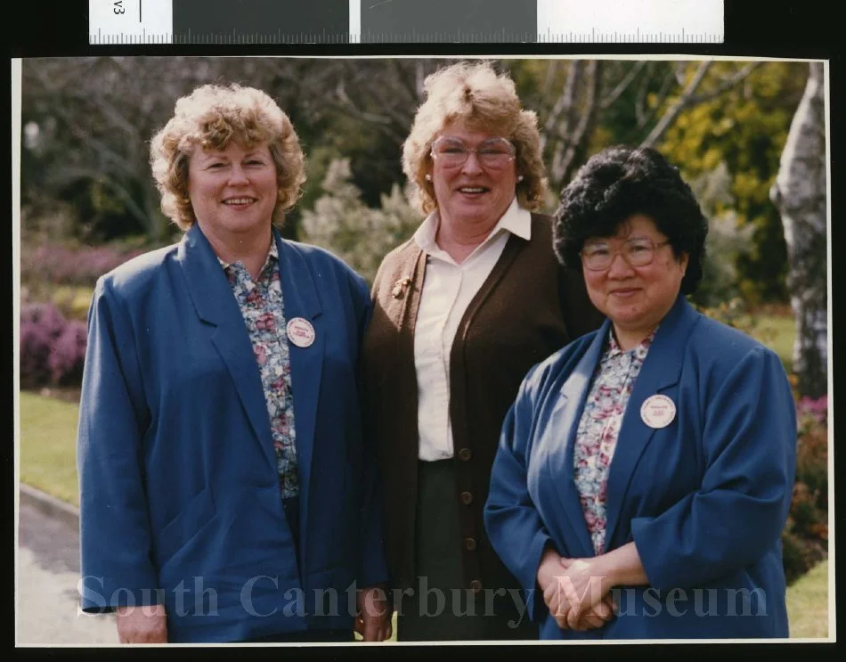 Midwives Rosie Thompson, Sharron Gray and Alice Hardy