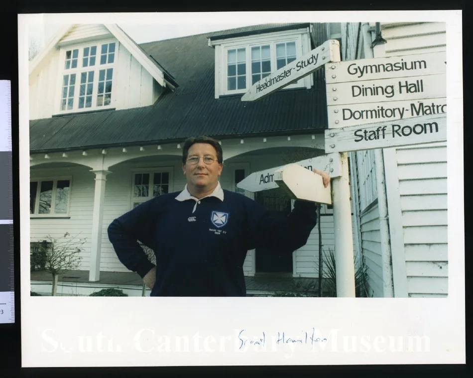 Grant Hamilton, headmaster Waihi School