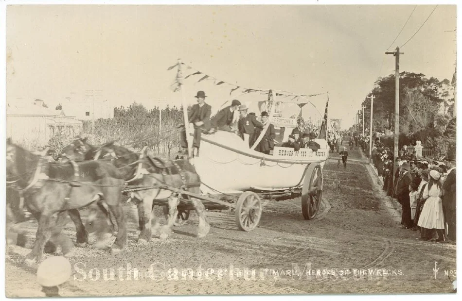 The Coronation Procession Timaru.Heroes of the Wrecks. WF No3