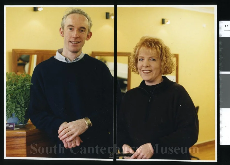 Ross Ashley and Karyn Renwick, hairdressers