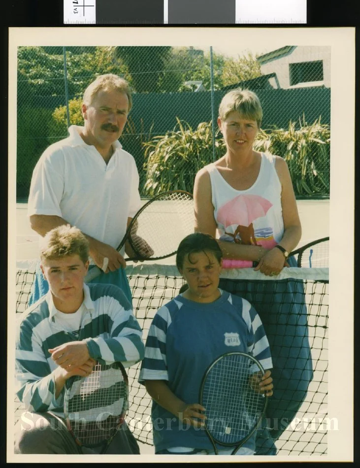 The Martin family: Brett, Marlene, Aaron & Shelly