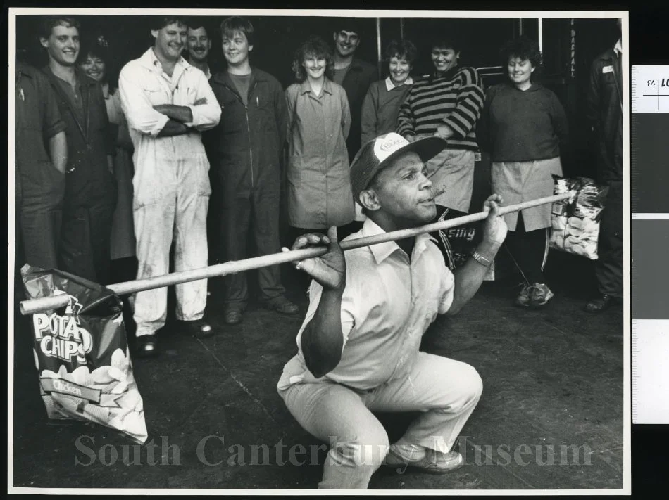 Weightlifter Precious McKenzie
