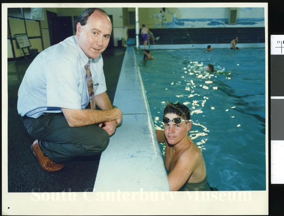 Robert Naylor, swimming coach