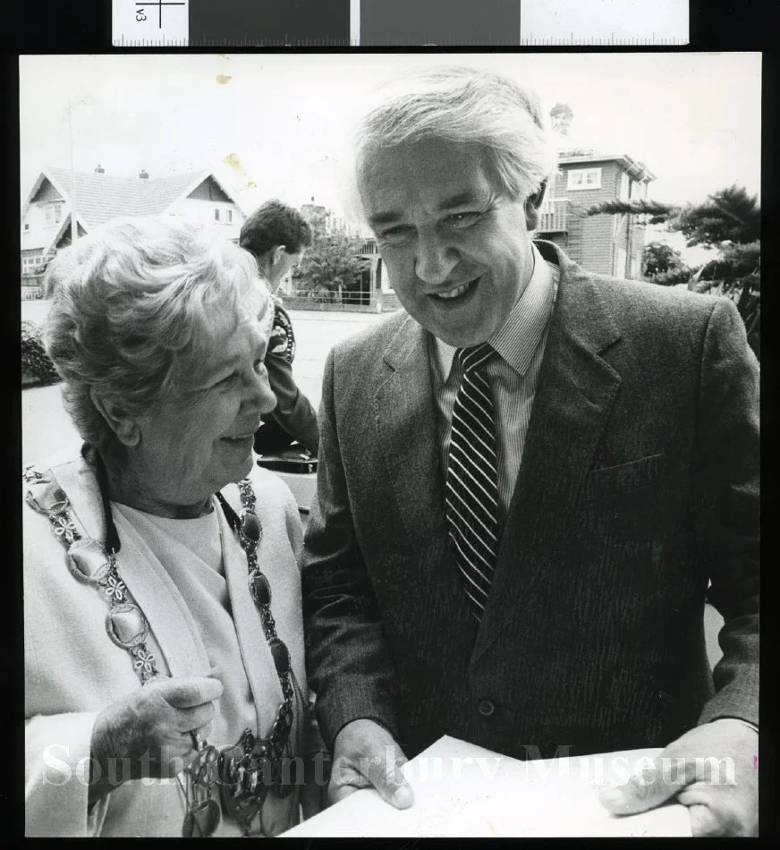 Sir Paul Reeves and Helene McIvor