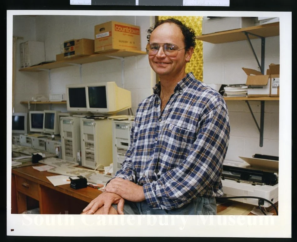 Bill Strauss, computer technician