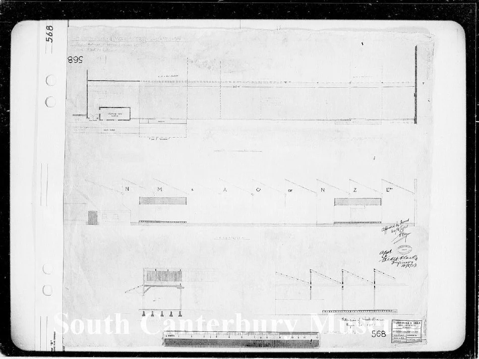 Extension of Wool Store, Hayes Street [Timaru]
 Plan