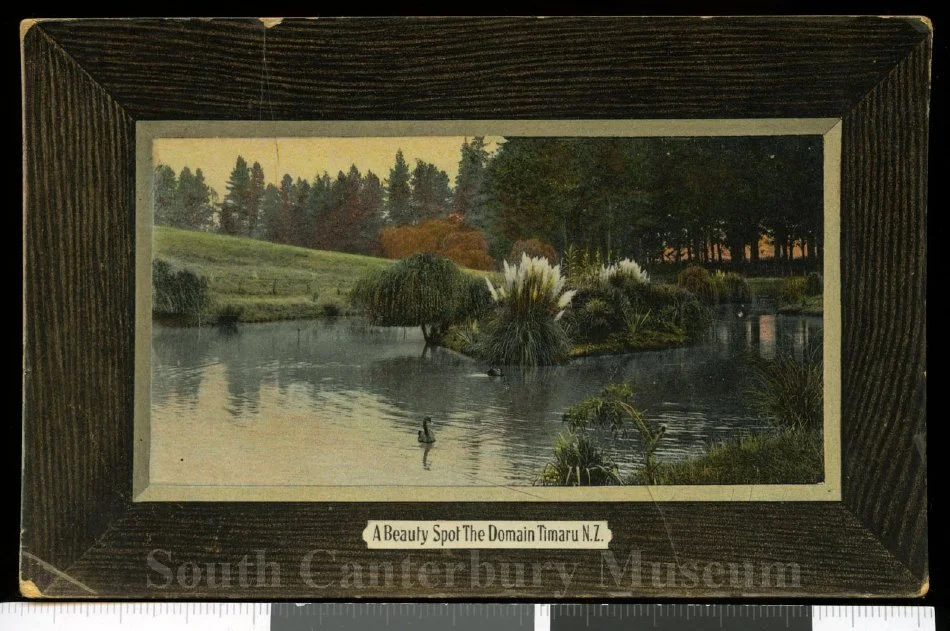 A beauty spot[.] The Domain Timaru N.Z.