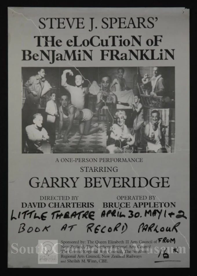 The Elocution of Benjamin Franklin
 Poster, Theater
