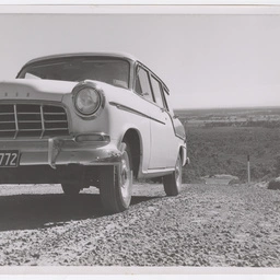 Holden FC at top of 15.5% test hill, Lang Lang